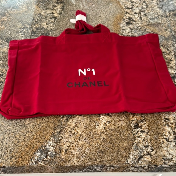 CHANEL Handbags - CHANEL No.1 Red Carryall NWOT